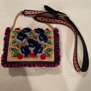 Tory Burch Dark Blue Purse